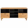 vidaXL TV Eenheden met lade Licht Bruin 100 x 33 x 46 cm Bewerkt hout