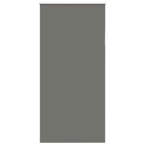 vidaXL Rolgordijn verduisterend 110x230 cm stofbreedte 105,7 cm grijs