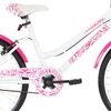 vidaXL Kinderfiets 24 inch roze en wit
