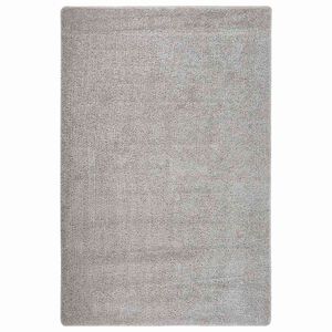 vidaXL Vloerkleed shaggy anti-slip 200x290 cm lichtgrijs