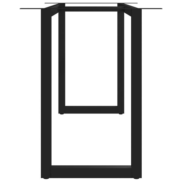 vidaXL Eettafelpoot O-frame 140x60x72 cm