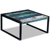 vidaXL Salontafel 80x80x40 cm massief gerecycled hout