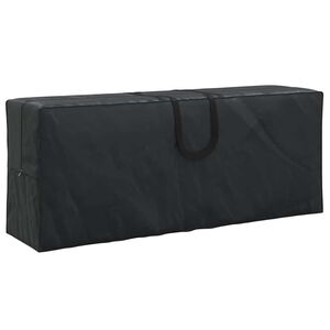 vidaXL Buitent Opslagtas Zwart 125 x 32 x 50 cm 420D Oxford Stof