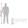 vidaXL Salontafel Panama Range 100x60x43,5 cm massief grenenhout grijs