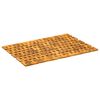 vidaXL Badmatten Naturel 55 x 80 cm Massief Acaciahout