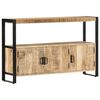 vidaXL Bijzetkast 120x30x75 cm massief mangohout