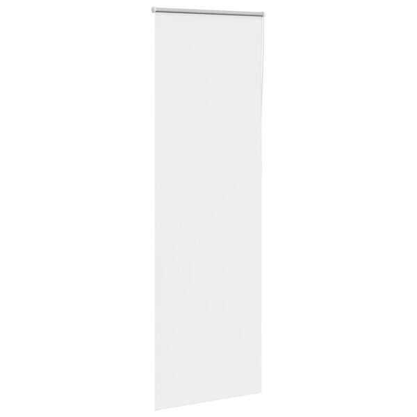 vidaXL Rolgordijn verduisterend 85x230 cm stofbreedte 80,7 cm wit