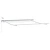 vidaXL Zijde Frame Wit 350 x 250 cm Aluminium