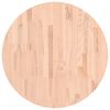 vidaXL Tafelblad rond &Oslash;70x4 cm massief beukenhout