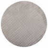 vidaXL Vloerkleden Rond SIROLO Zand &Oslash; 160 CM Polyester