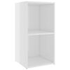 vidaXL Tv-meubelen 2 st 72x35x36,5 cm bewerkt hout hoogglans wit