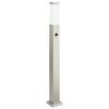 vidaXL Bolderverlichting met sensor 80 cm RVS IP44