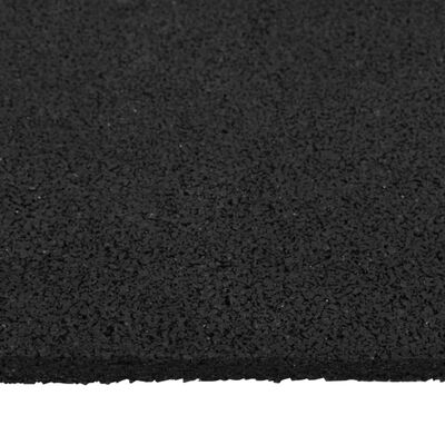 vidaXL Wasmachinemat anti-vibratie 60x60x0,6 cm zwart