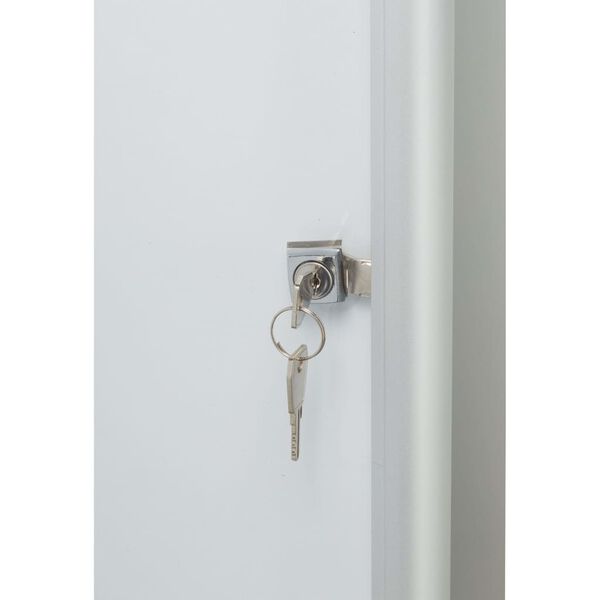 Nobo Binnenvitrine magnetisch glas