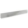 vidaXL Gazonrand 30 pcs 103 x 15 cm Staal Zilverkleurig