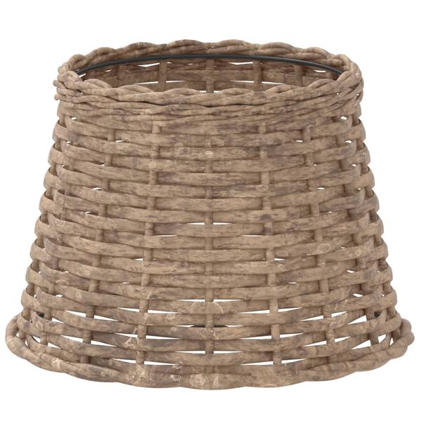 vidaXL Lampenkap &Oslash;25x17 cm wicker bruin