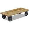 vidaXL Salontafel 120x60x30 cm mangohout