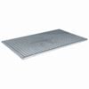vidaXL Rooster Zilver 30 x 30 x 2 cm Warmgedipt Gegalvaniseerd Staal