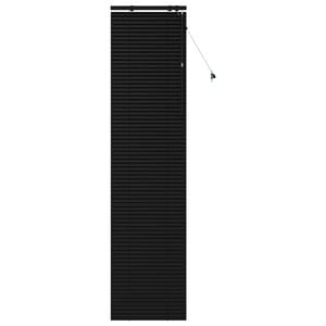 vidaXL Venetiaanse jaloezie Zwart 65 x 250 cm 35 mm