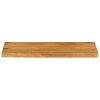 vidaXL Tafelblad met natuurlijke rand 90x20x3,8 cm massief mangohout