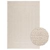 vidaXL Vloerkleed ZIZUR room binnen en buiten 140x200 cm jute look