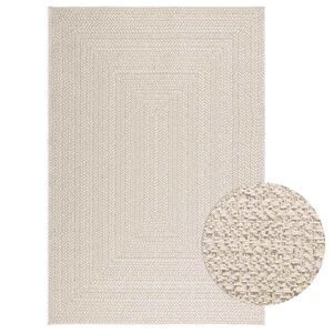 vidaXL Vloerkleed ZIZUR room binnen en buiten 140x200 cm jute look