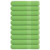 vidaXL Saunahanddoeken FROGN 10 st 80x200 cm 360 g/m&sup2; appelgroen