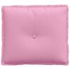 vidaXL Rugkussen Roze 50 x 19 x 45 cm Stof