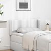 vidaXL Hoofdbord oor Wit 40,5 x 40,5 x 4 cm PVC