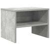 vidaXL Nachtkastje 40x30x30 cm bewerkt hout betongrijs