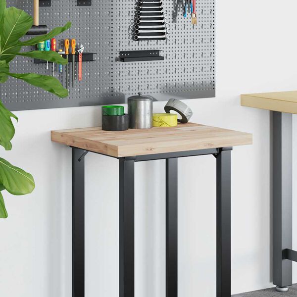 vidaXL Bureaublad 100x50x4 cm onbehandeld massief acaciahout