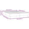 vidaXL Bedframe zonder matras 140x210 cm fluweel lichtgrijs