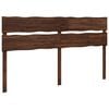 vidaXL Live Edge Hoofdbord ROSTOCK Donkerbruin 180 cm