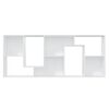 vidaXL Boekenkast 67x24x161 cm bewerkt hout wit