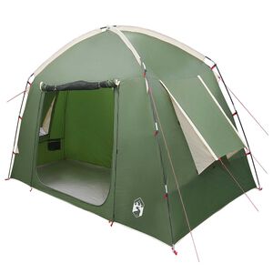 vidaXL Huisje Tent met dak Groen 210 x 210 x 138 cm Polyester