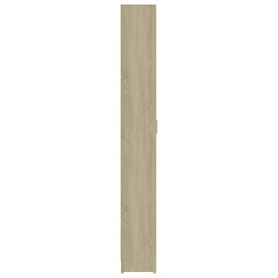 vidaXL Gangkast 55x25x189 cm bewerkt hout sonoma eikenkleurig
