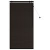 vidaXL Venetiaanse jaloezie Donkerbruin 95 x 160 cm 35 mm