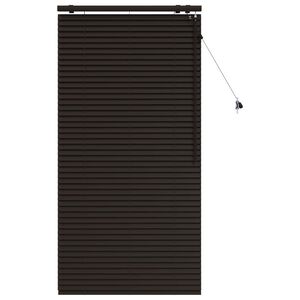 vidaXL Venetiaanse jaloezie Donkerbruin 95 x 160 cm 35 mm