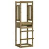 vidaXL Speeltoren 53x46,5x169 cm ge&iuml;mpregneerd grenenhout