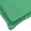 vidaXL Ligbedkussen 200x60x3 cm oxford stof groen