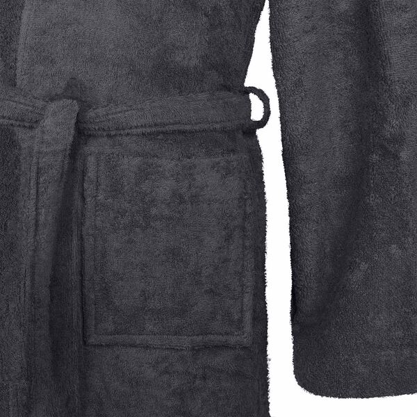 vidaXL Badjas KINN Antraciet XL Katoen