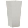 vidaXL Plantenbak 35x35x75 cm roestvrij staal