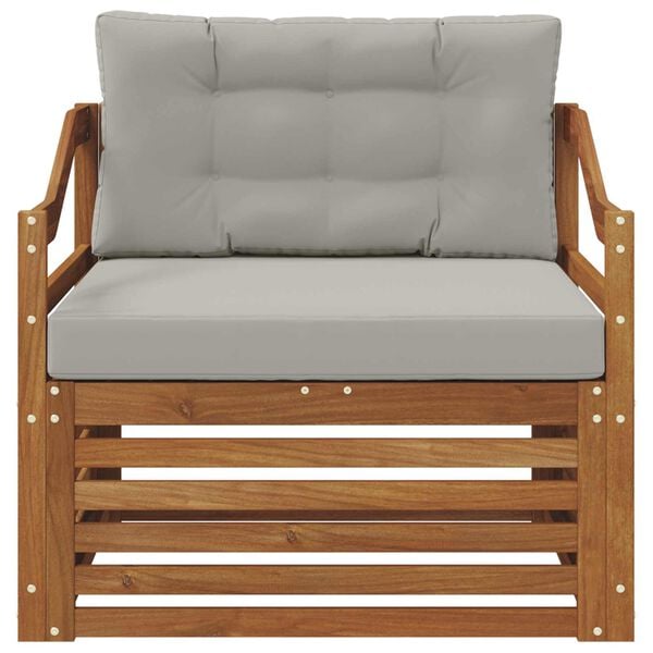 vidaXL Buiten bankenset Massief Acaciahout Naturel