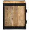 vidaXL Nachtkastjes 2 st 40x35x40 cm massief ruw hout mango