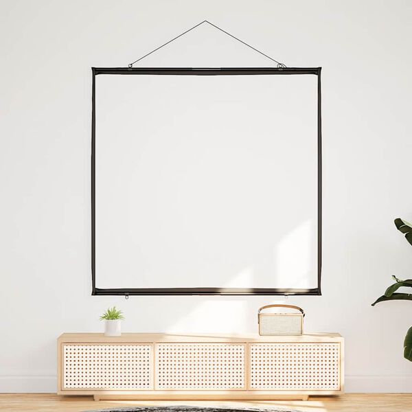 vidaXL Projectiescherm wandhangend 67 inch 1:1