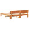 vidaXL Bedframe Wasbruin 180 x 200 cm Massief grenenhout