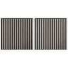 vidaXL Wandpanelen 2 st 60,5 x 60 cm Grijs