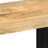 vidaXL Wandschap 70x33x35 cm massief ruw mangohout