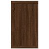 vidaXL Wandschappen kubus 2 st 80x15x26,5 cm bewerkt hout bruineiken