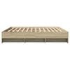 vidaXL Bedframe zonder matras hout sonoma eikenkleurig 180x200 cm